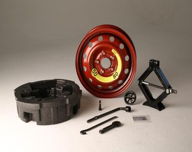 Hyundai Spare Tire Kit,Non-Turbo only / Tire Sz T125/80D15 (Sold Separately) 2VF40-AC900